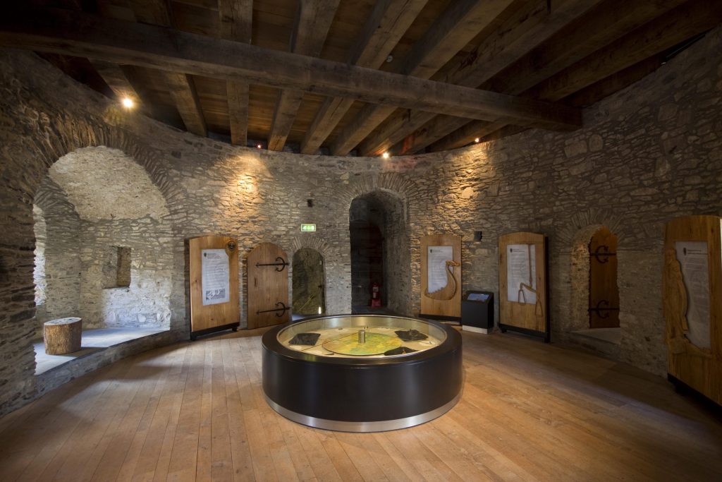 Waterford Museum of Treasures Reginald s Tower interior gallery view min scaled 1