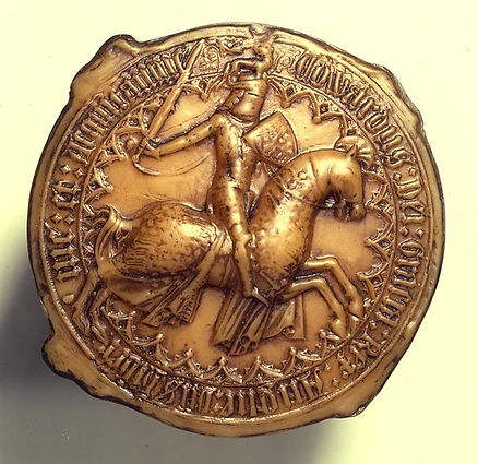 Great medieval seal of King Edward III