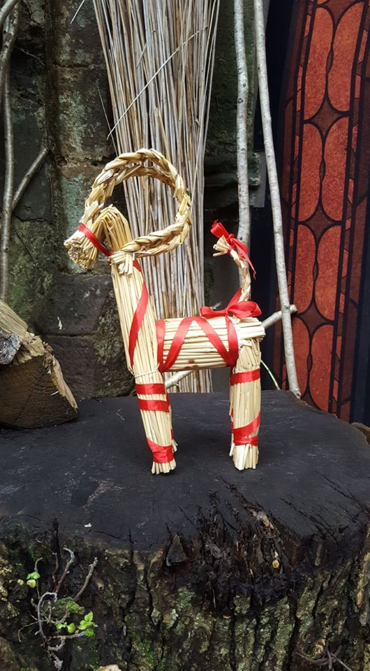 Our very own Yule Goat in the King of the Vikings experience. Why not pop in to meet him?