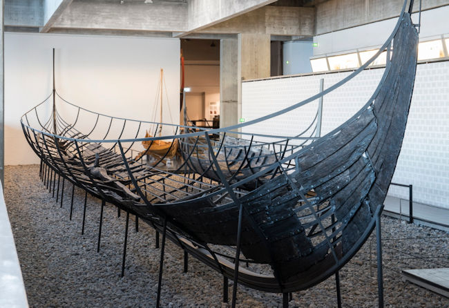Skuldelev II, photo: Viking Archaeology Europe A Viking warship built in Dublin around 1042