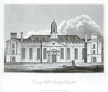 The dining hall of the Dublin Foundling Hospital, where conditions were so dire that they had a near 99% mortality rate for abandoned children seeking salvation within its walls