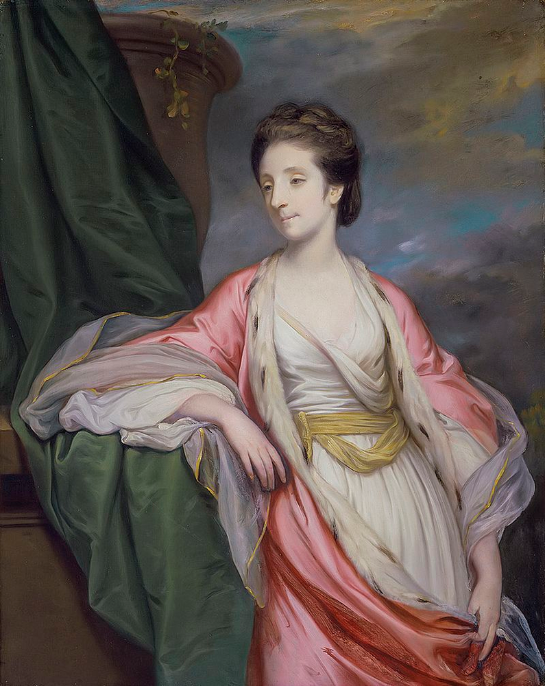 Christiana Hely Hutchinson painted by Joshua Reynolds